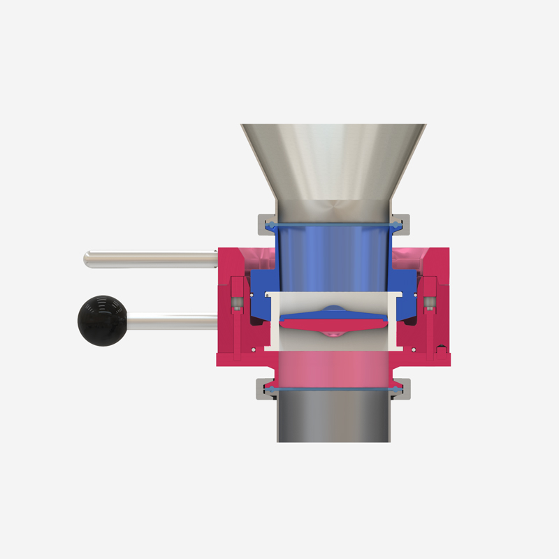 aseptic valve cross section