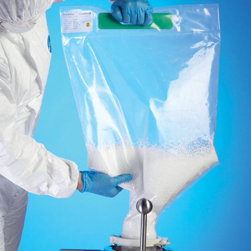 ChargeBag® PE Pharmaceutical Single Use Bags Powder Transfer Bags
