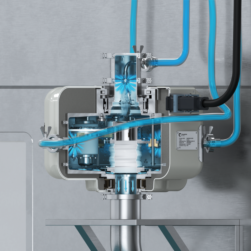 ChargePoint Actis cleaning stage